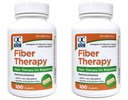 Quality Choice Fiber Therapy for Regularity Methylcellulose 500 mg 100 Caplets Pack of 2