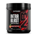 NutraBio Intra Blast Bcaa Powder Amino Acid Supplement, Ηλεκτρολύτης & Hydration Blend, Intra, Pre Education & Mus Recovery, 20g Eaa Amino Acids Powder, 5g Glutamine-Tropical Fruit Punch, 30