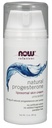Now Foods Progesterone Cream Unscented 20 mg - 3 oz with Wild Yam Extract