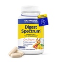 Enzymedica Digest Spectrum, Advanced Digestive Enzymes for Women and Men, υποστηρίζει την πέψη και πολλαπλές δυσανεξία τροφίμων, ταχείας δράσης Formula for Gas and Bloating Relief, 240 κάψουλες