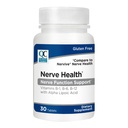 Quality Choice Nerve Health Tablets, Vitamin B1 B6 B12 with Alpha Lipoic Acid, Supports Normal Nerve Function and Nutrient Balance, Gluten Free Dietary Supplement, 30 Tablets
