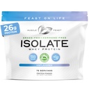 Μύες Fast Grass-Fed Whey Protein Isolate, Όλα τα φυσικά ορμονών χωρίς πάστα Αυξημένη, Whey Isolate Protein Powder για άνδρες και γυναίκες, Καθαρό, μη-GMO & Gluten-free, Isolate Protein - Χωρίς γεύση, 5lb
