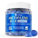 LILICARE Methylene Blue Gummies 7mg Per Serving for Humans | Pure, Vegan, 60 Counts