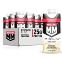Muscle Milk Genuine Protein Shake, Cookies 'n Crème, 11 Fl Oz Carton, 12 Pack, 25g Protein, Zero Sugar, Calcium, Vitamins A, C & D, 5g Fiber, Energizing Snack, Workout Recovery, Packaging May Vary