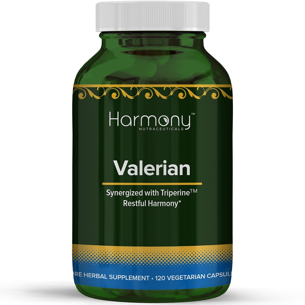 Valerian Ayurvedic Promotes Rest Sleep Relaxes Muscles 120 Vegetarian Capsules