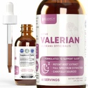 Rejuvica Health Active Valerian 2oz - Advanced Valerian Liquid Extract - Sleep Support Drops - Vegan Sugar Free Non GMO Tincture