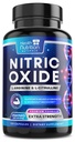 Nitric Oxide Booster 2560mg - Extra Strength L Arginine & Κιτρουλλίνη συμπλήρωμα για άνδρες και γυναίκες - Premium μυών υποστήριξη Nitric Booster - Φυσική ενέργεια & υποστήριξη καρδιάς Υγεία - 120 κάψουλες