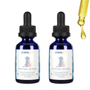 PranaPets Intestinal Defense Supplement for Dogs & Cats | Naturally Helps Digestive Issues in Pets | Herbal Formula | 2-Pack