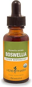 Herb Pharm Certified Organic Boswellia Liquid Extract for Joint Support, 1 Fl Oz