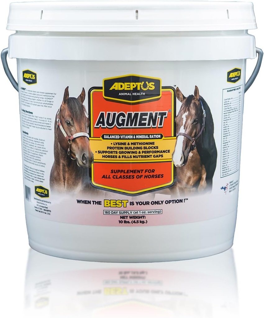 Adeptus Nutrition Augment Vitamin & Mineral Balancer, Συμπλήρωμα Ενισχυτικής Διατροφής Αλόγου με Βιοτίνη, Αμινοξέα, Ορυκτά