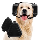 Dog Ear Muffs Noise Protection, Noise Cancelling Headphones for Dogs, Ear Covers for Hearing Protection and Anxiety - Black