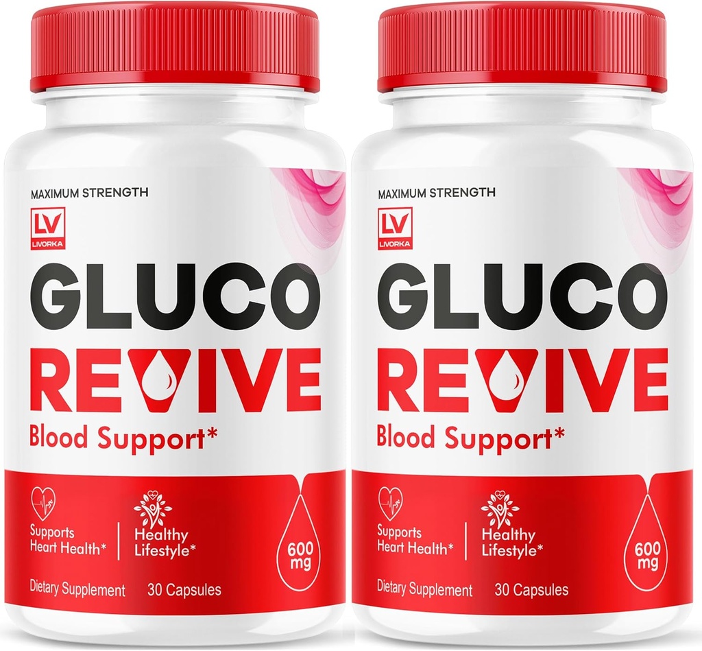 (2 Συσκευασία) Gluco Revive - GlucoRevive, Gluco Revive χάπια, Gluco Revive υποστήριξη, GlucoRevive κάψουλες, Gluco Revive όλα τα φυσικά Premium Formula, Gluco Revive χάπια Κριτικές, 60 κάψουλες για 2 μήνες
