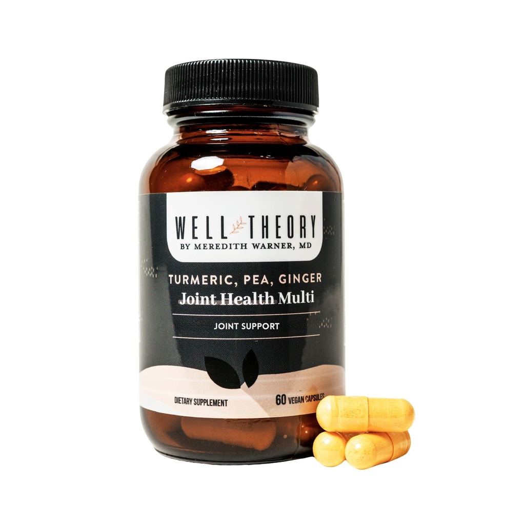 Joint Wellness Supplement – Turmeric, Ginger & Pea – Antioxidant Support for Healthy Joints – 60 Capsules