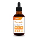 Jantu Liquid Turmeric Curcumin Drops with Ginger, Black Pepper & Pineapple - High-Potency Turmeric Extract - 4oz Herbal Supplement