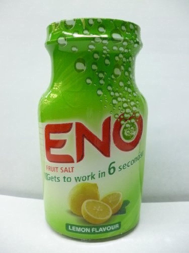 ENO FRUIT SALT Sparkling Antacid Original 100g (LEMON FLAVOUR, 1 Pack) by Eno