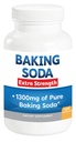 Baking Soda Aluminum Free 1300mg Per Pill Extra Strength Organic Use Pure Baking Soda Capsules for Health & Wellness. Baking Soda Tablets 120 Pills