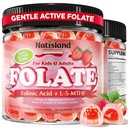 Folinic Acid for Kids & Adults, Folinic Acid with Methylfolate, Magnesium, Omega-3, Vitamin C, D3, Zinc, Methylated B-Complex, Dual Active Folate Supplement, Immune Formula, Sugar Free, Vegan, 60CT