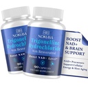 NMNH Strengthen Alternative with Trigonelline HCL 500mg & Resveratrol 100mg | NAD Supplement for Women & Men | Plant Extraction NAD+ Precursors for Energy Boost & Healthy Aging | 180 Capsules