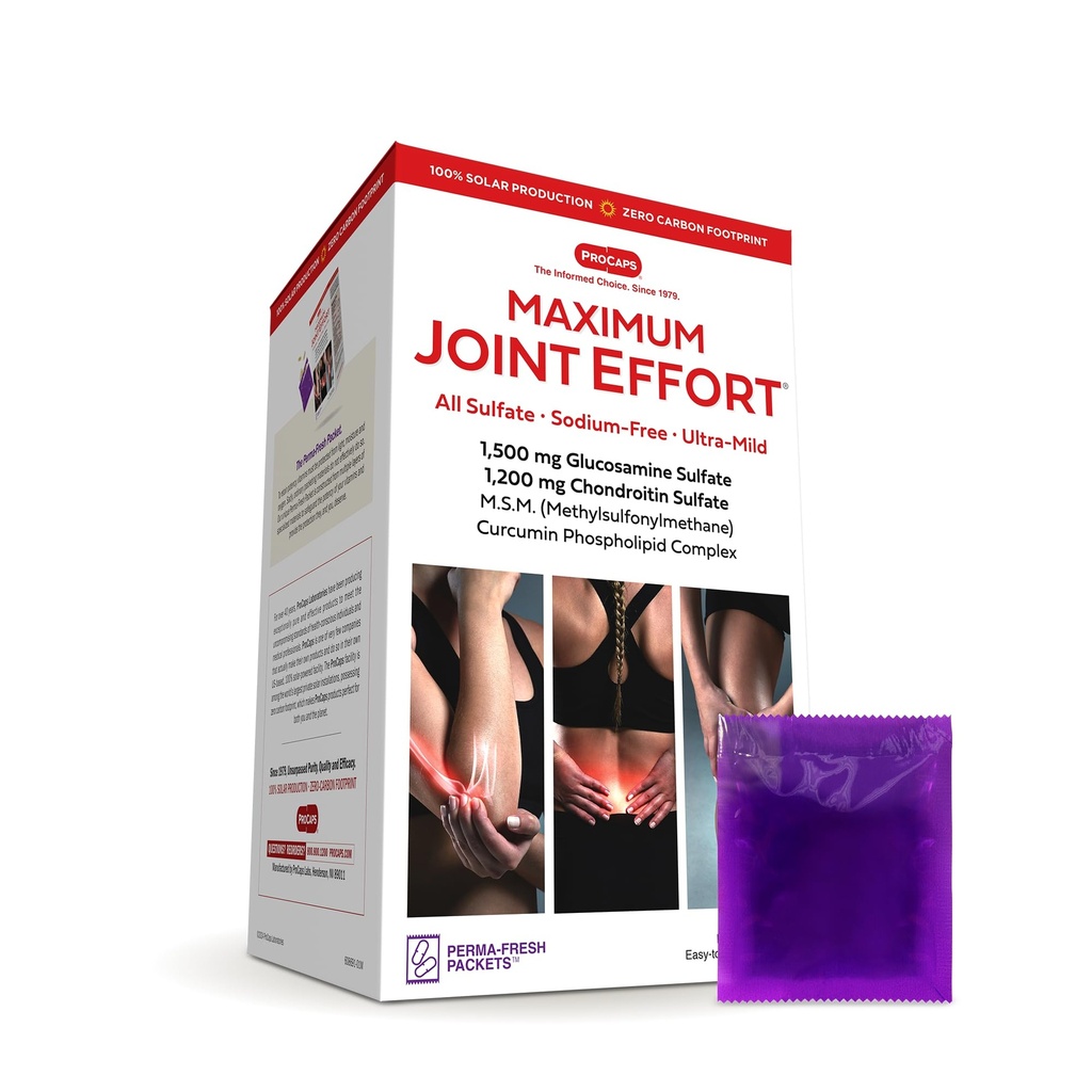 Andrew LESSMAN Maximum Joint Effort - 360 Capsules - Research Established Ingredients and Levels for Support of Healthy Joints. with Glucosamine Sulfate, Chondroitin Sulfate, MSM and Curcumin