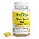 Διατροφές Greenfield - Μαύρο έλαιο halal (Nigella Sativa), ανοσοποιητικό σύστημα υποστήριξης, Digestive System, και την υγεία αρθρώσεων, 90 κάψουλες υγρών Veggies