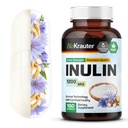 BIO KRAUTER® Inulin Powder from Chicory Root in Capsules 1200 mg per Serving 100 Count - Vegan & Pure Inulin Prebiotic Fiber for Gut & Digestive Support - No Fillers, Non-GMO - 16 Days of Supply