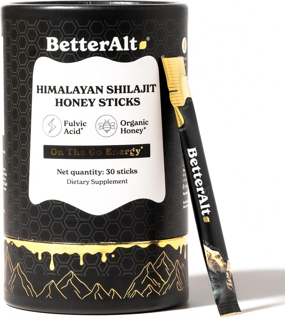 Καλύτερα Alt Pure Imalayan Shilajit Sticks με οργανικό μέλι, Saffron 
