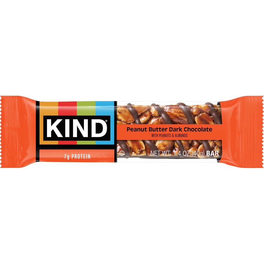 KIND Gluten Free Protein Bar, Peanut Butter Dark Chocolate, 1.4 Ounce
