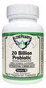 20 Billion Probiotic 9 Strains Designed for Daily Maintenance and w/prebiotics (30 Vcaps)