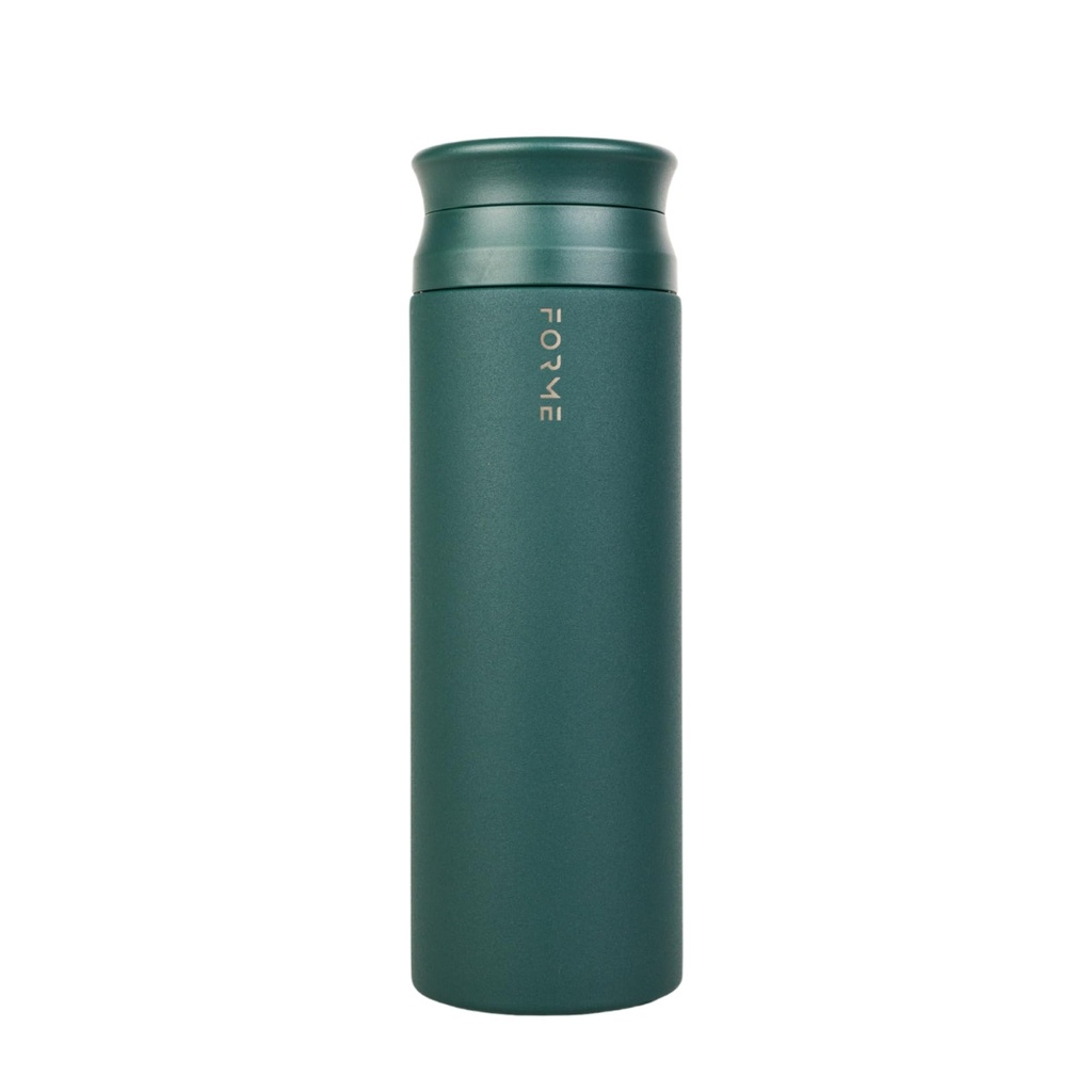 FORME - Blender Shaker Bottle, Leakproof Double Insulated Stainless Steel, Noiseless Shaker Bottle for Hot & Cold Drinks, Ideal for Protein & Supplement Shakes (Jungle, 23.7 oz)