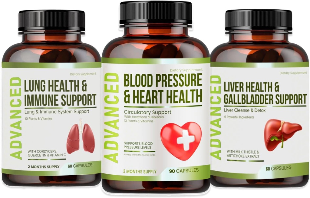 Heart Health Blood Pressure Support Supplement - Υποστήριξη Πίεση αίματος & Υγιεινή κυκλικότητα Φυσικά με Hawthorn Berry & Hibiscus. Βιταμίνες Χάπια για Υγιή Υπέρταση (BP) & Υγιεινή Καρδιά.
