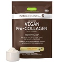 Igennus Advanced Vegan Vanilla Collagen Peptide Peptide Powder, Ενισχυμένη με Γλυκίνη, Proline & Hydroxyproline & Cofactor Vitamin C, Non GMO, Vegetarian Plant Based Collagen Powder Booster, 35 Υπηρεσίες