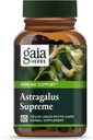 Gaia Herbs Astragalus Supreme - Immune & Antioxidant Support* - Συμπλήρωμα βοτάνων με ρίζα Astragalus, Schisandra Berry & Ligustrum - 60 Vegan Liquid Phyto-Capsules (15-Day Supply)