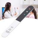 Eye Test Chart for Kids, Children Vision Optometry Test Card Clear Cartoon Pattern Fixation Stick Vision Tester Coating Thicken Eye Vision Test Card for Eye Hospital