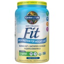 Garden of Life Raw Organic Fit Original Flavor Vegan Protein Powder – 28g Plant Based Powder for Weight Management, Raw Protein, Probiotics & Fiber, Non-GMO, Gluten-Free, Vegan, 20 Servings