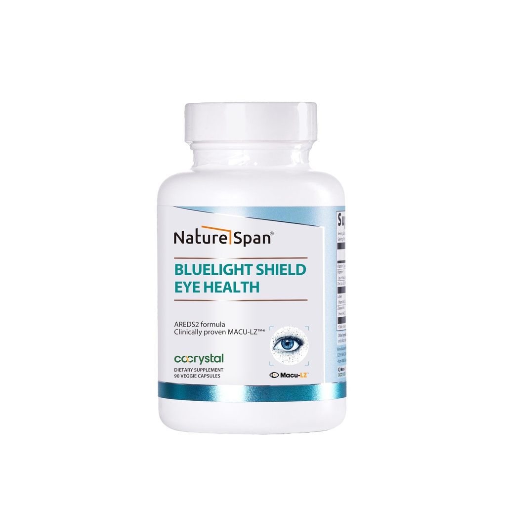 Eye Vitamin-Contains Zinc, Vitamins C, E, Lutein and Zeaxanthin to Support Eye Fatigue, Exposure to Blue Light From Electronics, Presbyopia, Nearsightedness, Dry Eye and Vision Health-90 Capsules