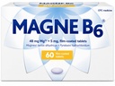 Sanofi Magne B6 Magnesium and Pyridoxine Επικαλυμμένα δισκία, 60 Count