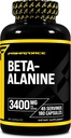 Primaforce Beta Alanine Κάψουλες 3,400mg, 180 Κάψουλες (45 μερίδες) - Ισχυρό συμπλήρωμα β-Αλανίνης