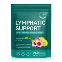 Lymphatic Drainage Supplement - 240 Softgels | 4275mg Herbal Blend | Lymph System Support with Echinacea, Dandelion & Burdock Root | Supports Overall Daily Wellness