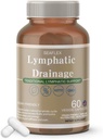 Lymphatic Drainage Capsules Natural Herbal Supplement for Fluid Balance & Immune Health, with Echinacea, Dandelion, and Burdock 60 Capsules