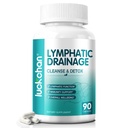 Lymphatic Drainage Supplements, 45 Day Supply, Immune & Lymph System Support, Echinacea, Dandelion, Burdock, Bromelain, Calendula, 90 Capsules
