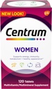 Centrum Multivitamin για γυναίκες, Multivitamin / Multimineral συμπλήρωμα με σίδηρο, βιταμίνη D3, Β βιταμίνες και αντιοξειδωτικές βιταμίνες C και E, χωρίς γλουτένη, μη ΓΤΟ Συστατικά - 120 Count
