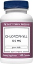 The Vitamin Shoppe Chlorophyl 100mg - Φυσικό συμπλήρωμα διατροφής, Πράσινο Superfood που υποστηρίζει το ανοσοποιητικό σύστημα & την παραγωγή ενέργειας, 'Φυσικό αποσμητικό' (100 κάψουλες)