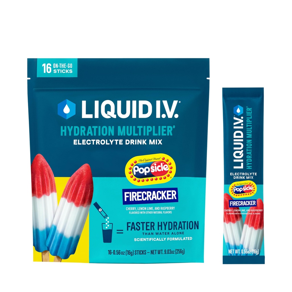 Υγρό I.V.® Πολλαπλασιαστής ενυδάτωσης - Popsicle Firecracker 
