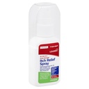 Leader Itch Relief Spray, Fast-Acting Anti-Itch Cooling with Diphenhydramine HCl & Zinc Acetate, Soothes Bug Bites, Poison Ivy, Sunburn, Minor Rashes, Skin Protectant, Topical Analgesic, 2 Fl Oz