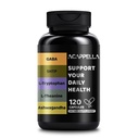 ACAPPELLA Ashwagandha Capsules with 5HTP 200mg Capsules GABA l-tryptophan 1000mg l-theanine Supplement - 120 Count