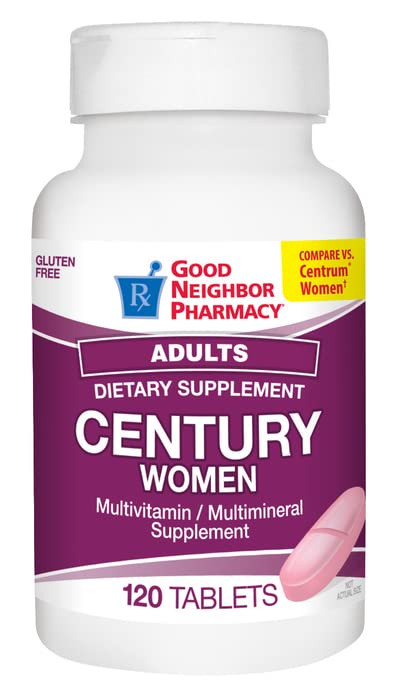 Good Neighbor Pharmacy GNP Century Adult Women's Multivitamin, 120 Tablets