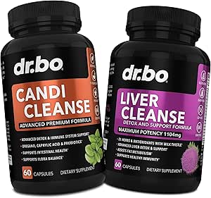 Candi Liver Cleanse Supplement - Έλεγχος ισορροπίας Probiotic Complex Καθαριστικό για γυναίκες & άνδρες - Στοματικές κάψουλες βοτάνων Orγανη & καπρυλικό οξύ, κάψουλες περιποίησης χοληδόχου κύστης & γαϊδουράγκαθο