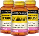 MASON NATURAL Cranberry Highly Concentrated 900 mg, 3 Month Supply, Antioxidant & Immune Health, Supports Healthy Urinary Tract, 3 Pack