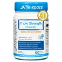 Life-Space Triple Strength Broad Spectrum Probiotic, 96 Billion CFU & 15 Diverse Strains, Advanced Formulated for Digestive Health & Immune Health, Probiotics for Women & Men - 30 Veg Κάψουλες