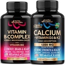 NUTRAHARMONY Vitamin B Complex Capsules & Calcium Tablets
